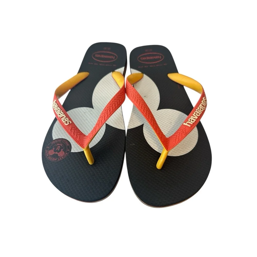 Disney Mickey's 90th Special Havaianas‎ Adult Sandals Size 9/10 Men 11/12 Women
